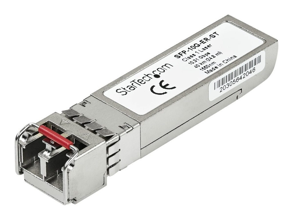 StarTech.com Startech Cisco SFP-10G-ER kompatibel SFP+ - 10 Gigabit Fiber 10GBase-ER SFP+ Transceiver Modul - SM LC - 40km - 1550nm - SFP+-Transceiver-Modul (gleichwertig mit: Cisco SFP-10G-ER)