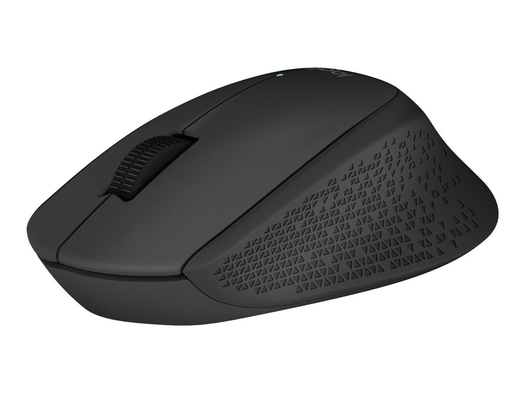 Logitech M280 - Maus - Für Rechtshänder - optisch - 3 Tasten - kabellos - 2.4 GHz - kabelloser Empfänger (USB)