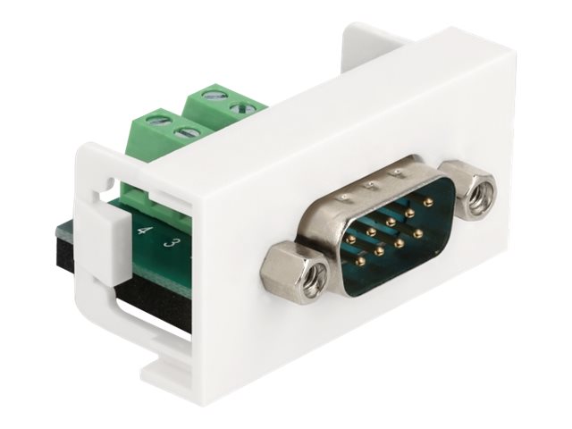 Delock Easy 45 - Einrastmodul - 9-poliger D-Sub (Stecker)