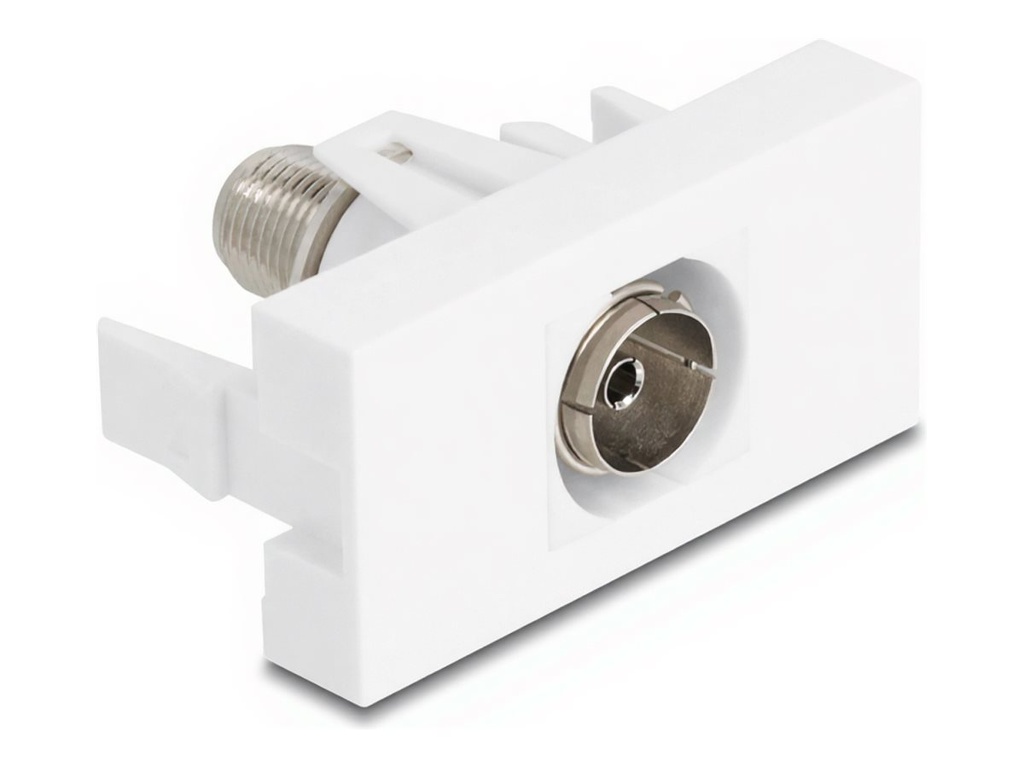 Delock Easy 45 - Einrastmodul - to F female - IEC (Buchse)