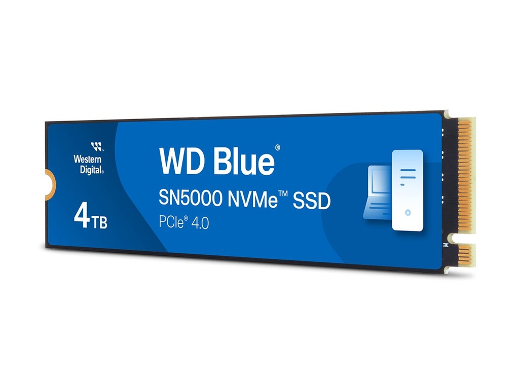 WD SSD M.2 Blue Sn5000 NVMe read/write 5500/5000 IOPS 690T/900T