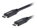 StarTech.com USB-C auf USB-C Kabel mit 5A Power Delivery - St/St - 1m - USB 2.0 - USB-IF zertifiziert - USB Typ C Kabel - USB-Kabel - 24 pin USB-C (M)