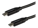 StarTech.com USB-C auf USB-C Kabel mit 5A Power Delivery - St/St - 3m - USB 2.0 - USB-IF zertifiziert - USB Typ C Kabel - USB-Kabel - 24 pin USB-C (M)