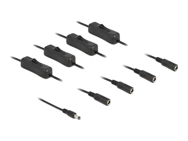 Delock Stromkabel - Gleichstromstecker 5,5 x 2,1 mm (M)