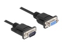Delock Nullmodemkabel - DB-9 (M) zu DB-9 (W)