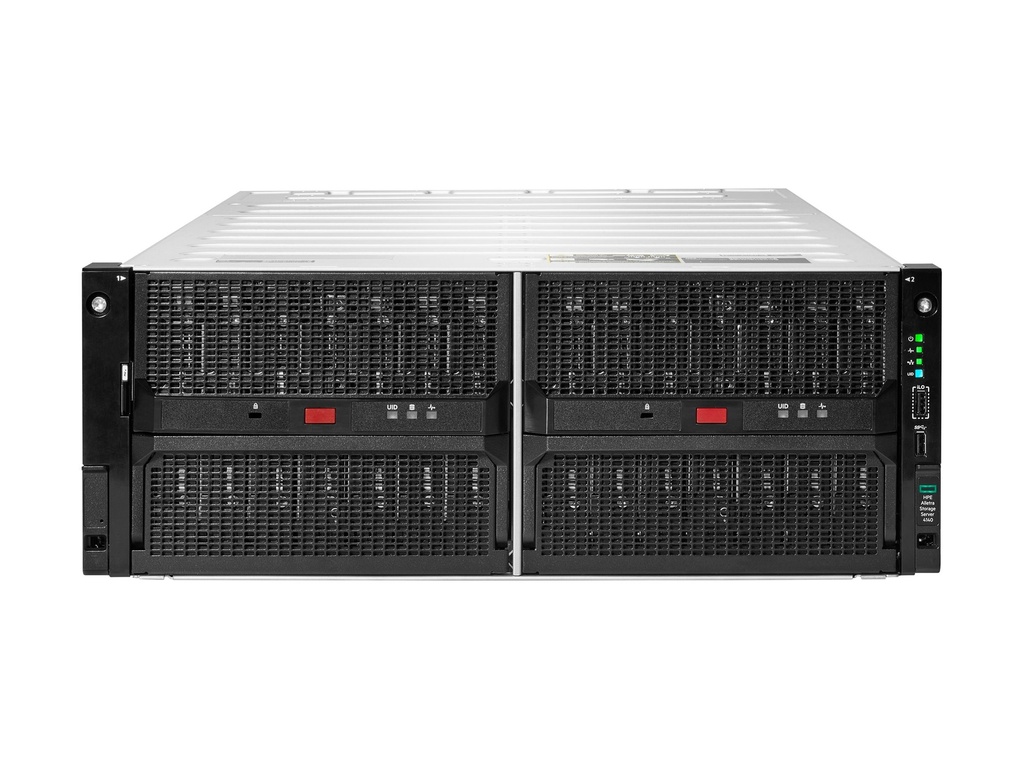HPE Alletra 4140 - Server - Rack-Montage - 4U - zweiweg - keine CPU - RAM 0 GB - SATA/SAS - Hot-Swap 8.9 cm (3.5")