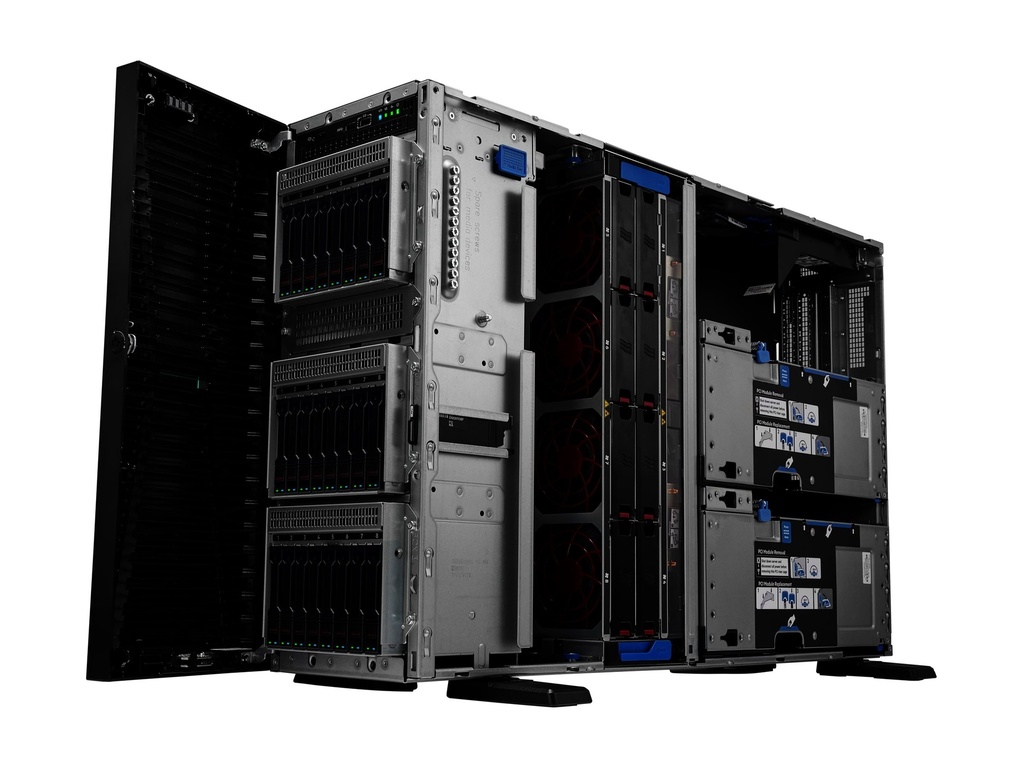 HPE ProLiant ML350 Gen11 - Server - Tower - 4U - zweiweg - 1 x Xeon Silver 4510 / 2.4 GHz - RAM 64 GB - SATA/SAS/NVMe - Hot-Swap 6.4 cm (2.5")