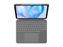 Logitech Combo Touch - Tastatur und Foliohülle - mit Trackpad - hintergrundbeleuchtet - Apple Smart connector - QWERTY - Nordisch (Dänisch/Finnisch/Norwegisch/Schwedisch)