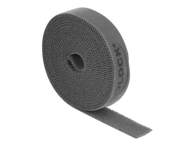 Delock Kabelbinderrolle - 2 m - Grau