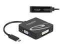 Delock High Speed - Videoadapter - Single Link - USB-C männlich zu 15 pin D-Sub (DB-15)