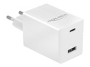 Delock Netzteil - 48 Watt - 3 A - Fast Charge, PD 3.0 - 2 Ausgabeanschlussstellen (USB, 24 pin USB-C)