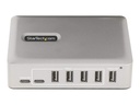 StarTech.com 7-Port USB-C Hub, USB C Verteiler/Splitter