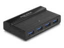 Delock USB-Schalter - 5 Gbps, 4 x device and