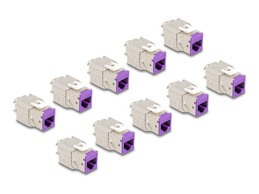 Delock Keystone-Modul - RJ-45 (W) zu LSA (W)