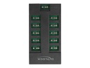 Delock RGB LED-Licht-Hub - 10 Ports - Schwarz