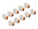 Delock Keystone-Modul - RJ-45 (W) zu LSA (W)
