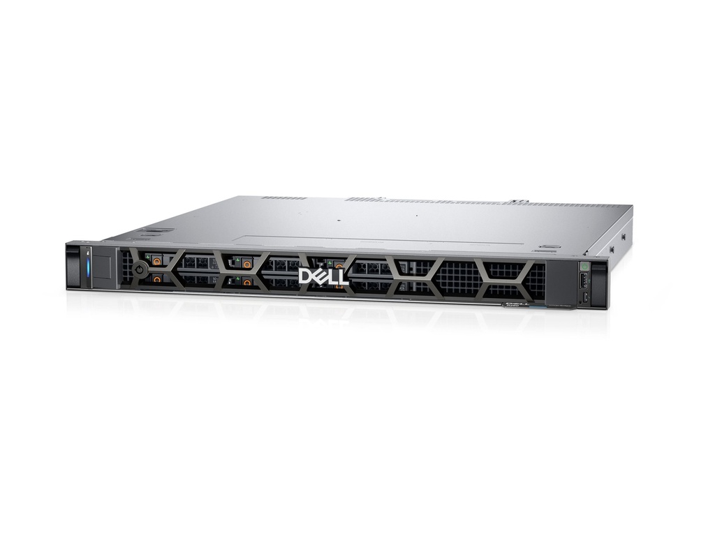 Dell PowerEdge R260 - Server - Rack-Montage - 1U - 1-Weg - 1 x Xeon E-2414 / 2.6 GHz - RAM 16 GB - SAS - Hot-Swap 6.4 cm (2.5")