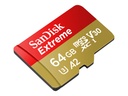 SanDisk Extreme - Flash-Speicherkarte (microSDXC-an-SD-Adapter inbegriffen)