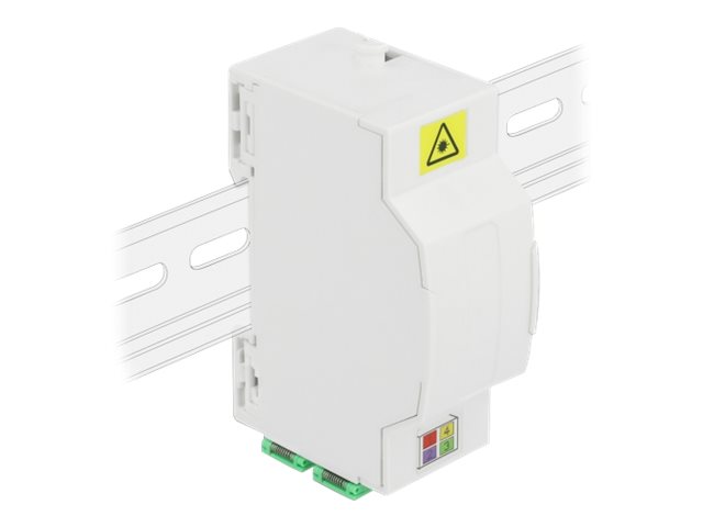 Delock Optical Fiber Connection Box for DIN Rail