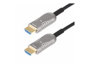 StarTech.com Startech 9,1m Aktives Optisches HDMI Kabel(AOC), CMP, 8K HDMI 2.1 - Ultra High Speed - HDMI-Kabel - HDMI männlich zu HDMI männlich - 9.1 m - Hybrid Kupfer/Kohlefaser - Schwarz - Active Optical Cable (AOC)
