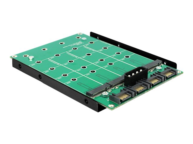 Delock 3.5" Converter 4 x SATA 7 Pin > 4 x M.2