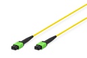 DIGITUS Glasfaser-Patchkabel, MPO, Buchse, OS2, Methode A, 1m