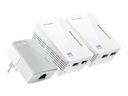 TP-LINK TL-WPA4220T KIT AV500 Powerline Universal WiFi Range Extender, 2 Ethernet Ports, Network Kit - Powerline Adapterkit HomePlug AV (HPAV)