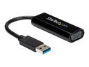 StarTech.com Startech USB auf VGA Adapter - Externe Grafikkarte - USB 3.0 - Slim - 1080p - Multi Monitor Adapter - Videoadapter - TAA-konform - USB Typ A männlich zu HD-15 (VGA)