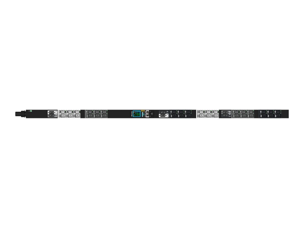 Lenovo Stromverteilungseinheit (Rack - einbaufähig) - geschaltet und überwacht - Wechselstrom 200-240 V - 3 Phasen - Ethernet 10/100/1000 - Eingabe, Eingang IEC 60309 532P6 (18 x IEC 60320 C13/C15, 18 x IEC 60320 C13/C15/C19)