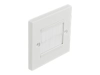 Delock Cable Management Cover 86 x 86 mm with