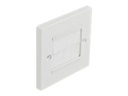 Delock Cable Management Cover 86 x 86 mm with
