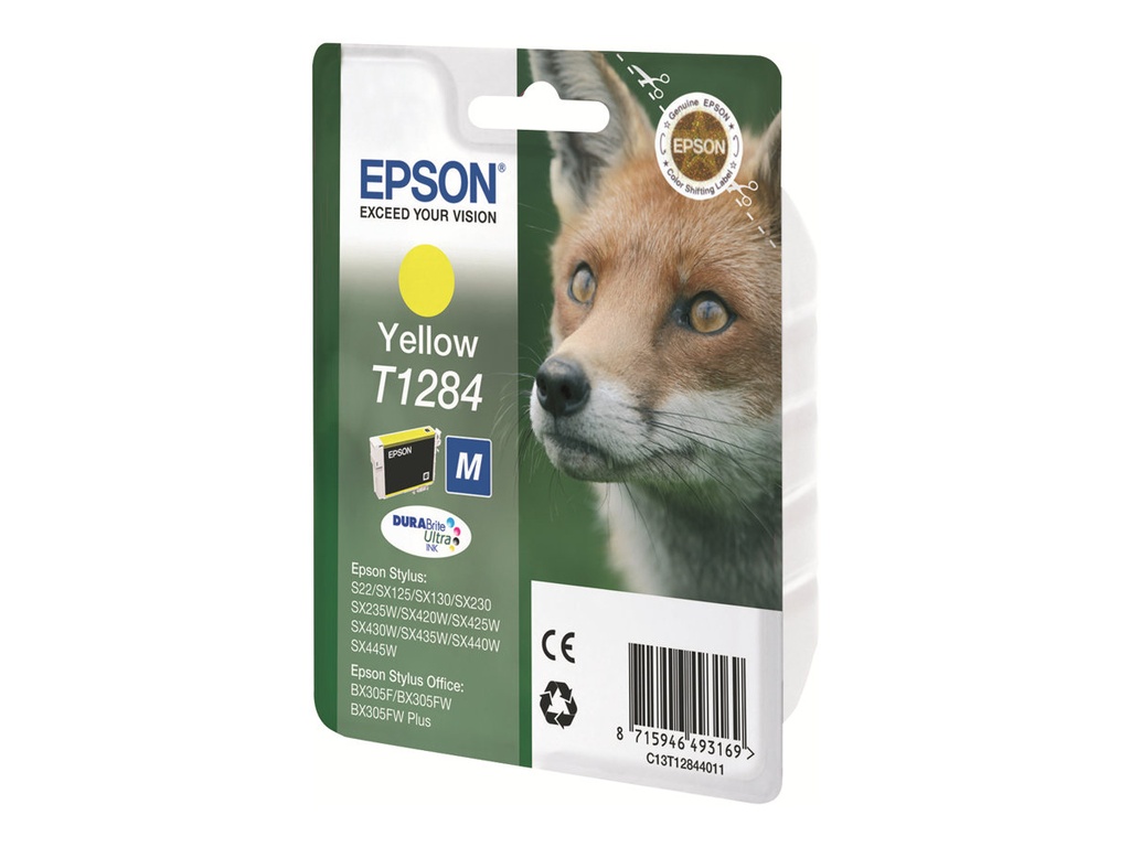 Epson T1284 - 3.5 ml - Gelb - original - Blisterverpackung