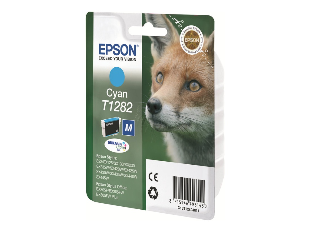 Epson T1282 - 3.5 ml - Cyan - original - Blisterverpackung