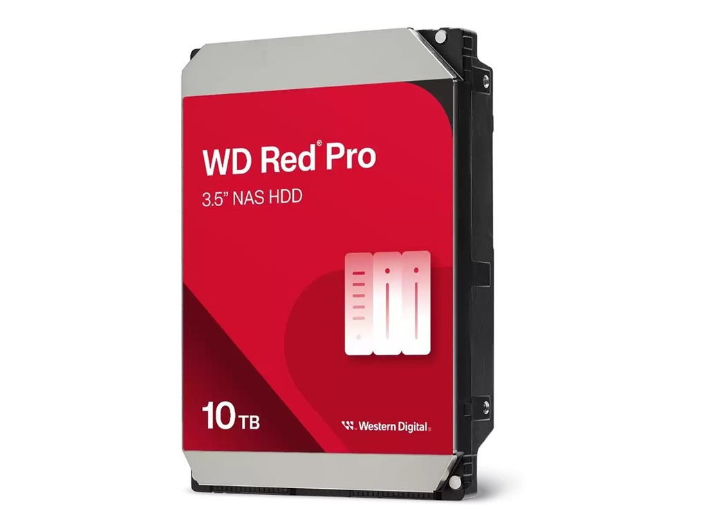 QNAP WD Red Pro WD103KFBX - Festplatte - 10 TB - intern - 3.5" (8.9 cm)