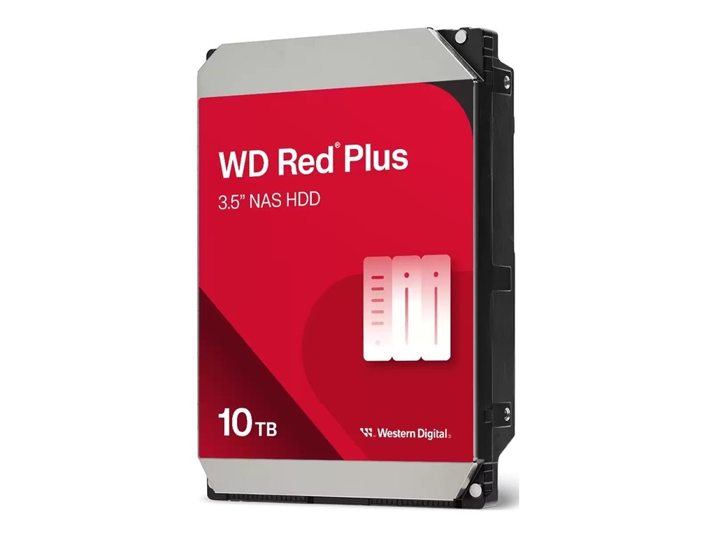 QNAP WD Red Plus WD101EFBX - Festplatte - 10 TB - intern - 3.5" (8.9 cm)