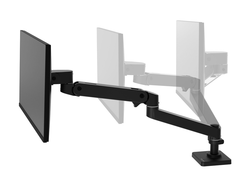 Ergotron LX Pro - Befestigungskit (Gelenkarm) - modular - für LCD-Display - Schwarz - Bildschirmgröße: bis zu 86,4 cm (bis zu 34 Zoll)