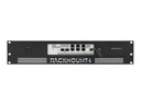 Rackmount.IT RM-DE-T1 - Montagesatz für Netzwerkgeräte - Rack montierbar - Tiefschwarz (RAL 9005)