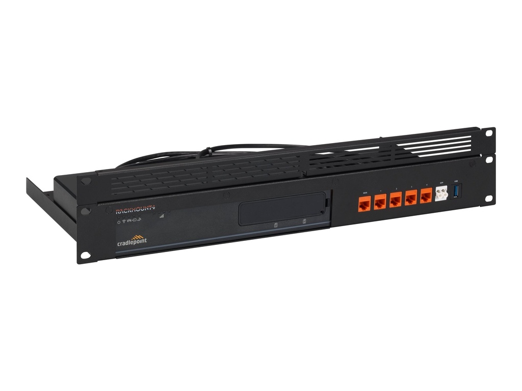 Rackmount.IT RM-CR-T1 - Montagesatz für Netzwerkgeräte - Rack montierbar - Schwarz, RAL 9005 - 1.3U - 48.3 cm (19")