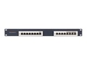 Rackmount.IT RM-UB-T1 - Montagesatz für Netzwerkgeräte - Rack montierbar - Metallic Dark Blue - 1U - 48.3 cm (19")