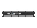 Rackmount.IT RM-PA-T6 - Montagesatz für Netzwerkgeräte - Rack montierbar - Signalschwarz RAL9004 - 2U - 48.3 cm (19")