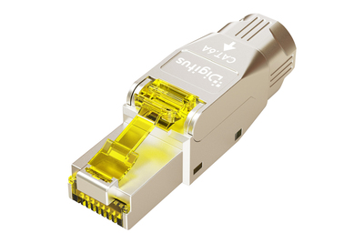 DIGITUS CAT 6A Feldstecker, AWG 22-27, unterstützt bis 4PPoE, IEEE802.3bt
