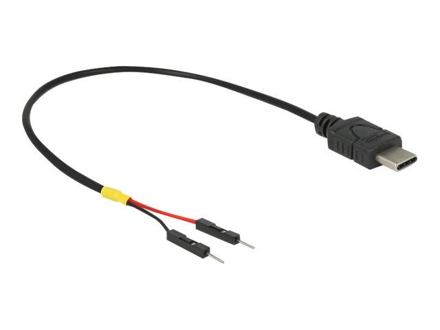 Delock USB- / Stromkabel - USB-C (M) zu 2-poliger USB-Header (M)
