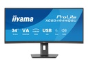 Iiyama ProLite XCB3494WQSU-B1 - LED-Monitor - gebogen - 86 cm (34")