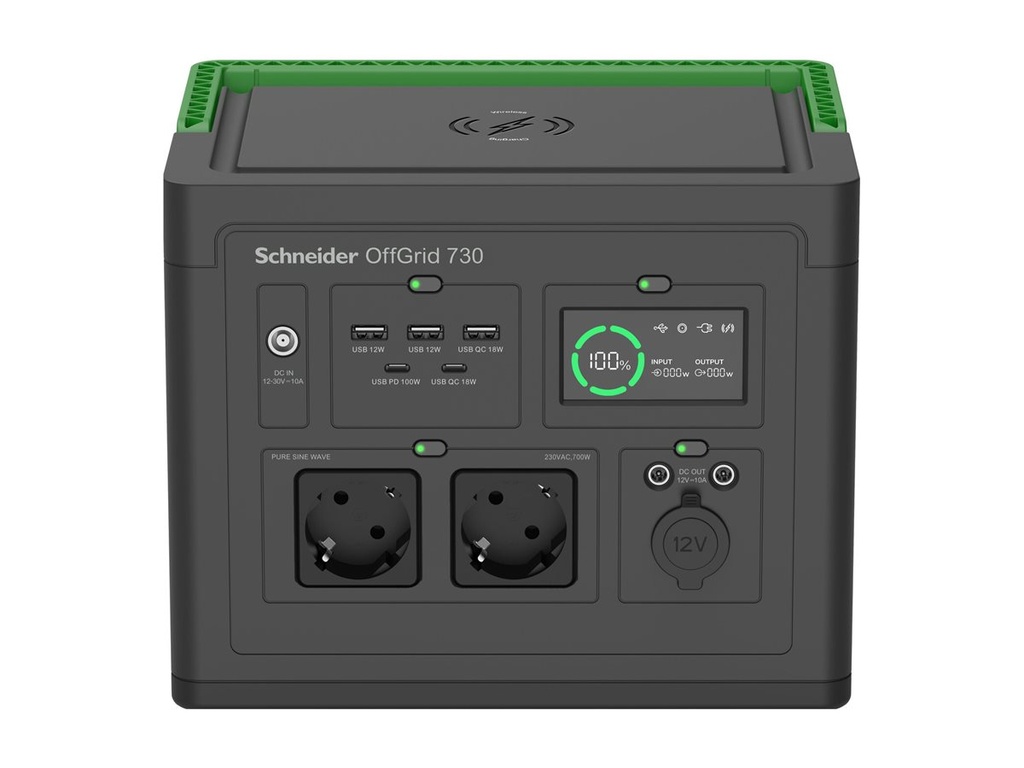 [PPS730-GR] APC Schneider OffGrid 730 - Tragbares kraftwerk