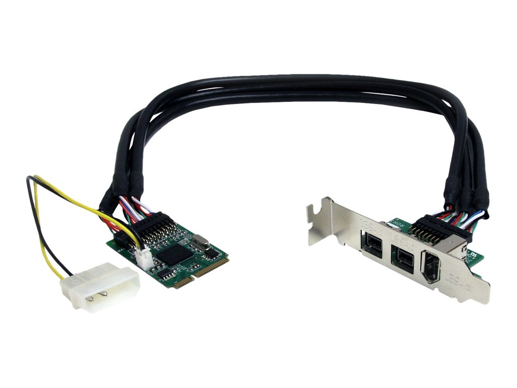 StarTech.com 3 Port 2b 1a 1394 Mini PCI Express