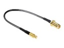 Delock Antennenkabel - MCX (M) zu SMA (W)