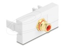 Delock Easy 45 - Einrastmodul - gold plated