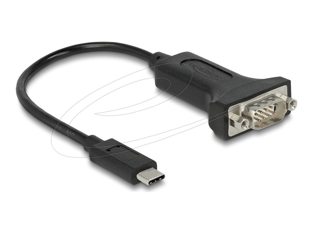 Delock Kabel USB / seriell - USB-C (M) zu DB-9 (M)