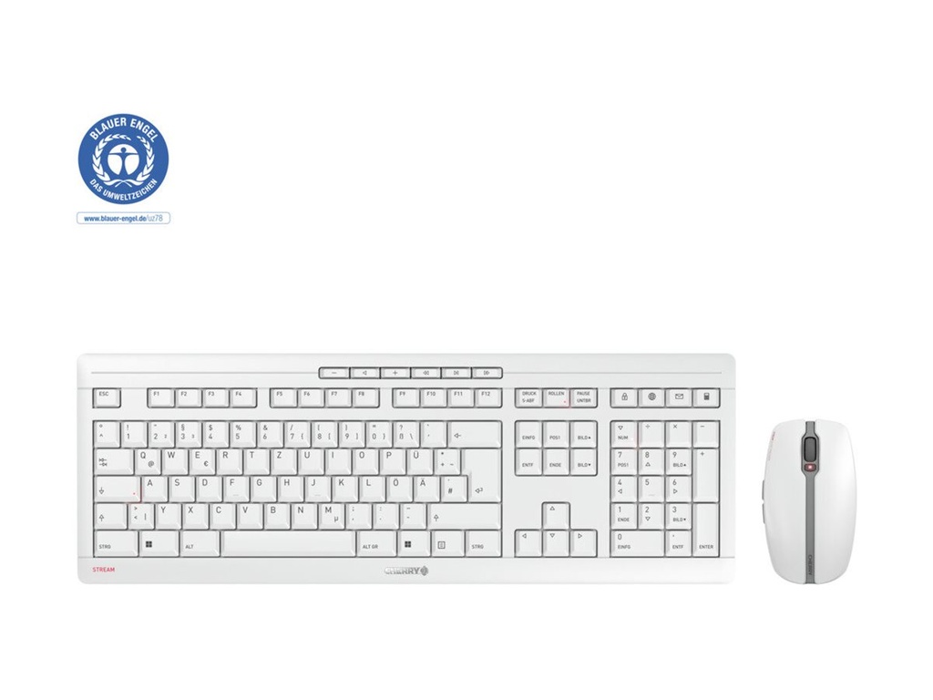 Cherry STREAM DESKTOP - Tastatur-und-Maus-Set