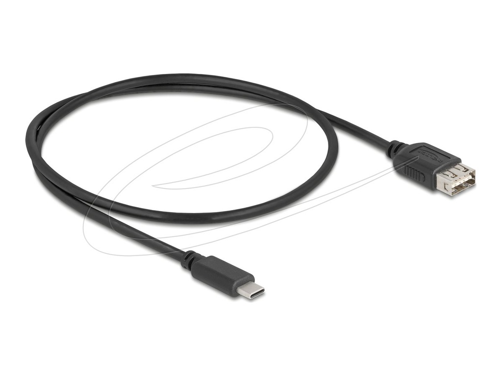 Delock USB-Kabel - USB-C (M) zu USB (W) umkehrbar